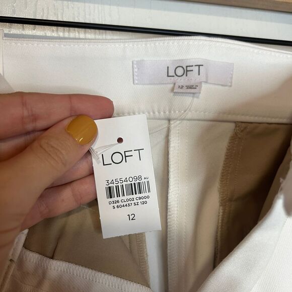 Loft Sailor Sutton Skinny Pants - Size 12 - B20 - Picture 6 of 12